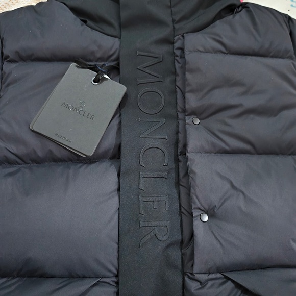 Moncler Black Hooded Down Jacket - Picture 4 of 13